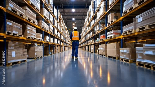 Warehouse Leader in Safety Gear for Warehouse Efficiency
