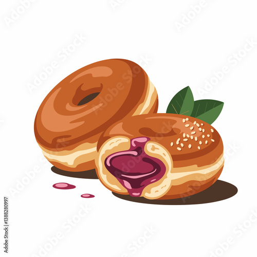 Paczki Polish Donuts with Fruity Jelly Filling