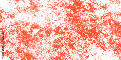 Old grungy wall, Ideal for opacity or screen mode overlay. Dust particle and dust grain texture or dirt overlay. Sunset Red color old paper grunge texture with grainy stains. Parchment paper