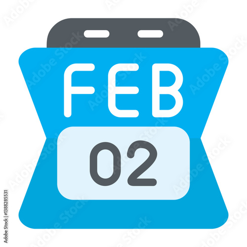 Free Download February 2 Icon - GFXLoad