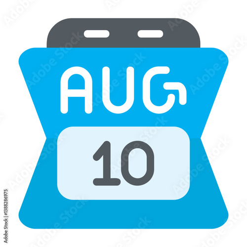 August 10 Icon