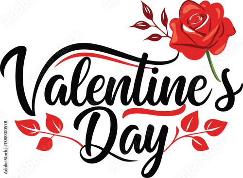 Valentines day, love simple design