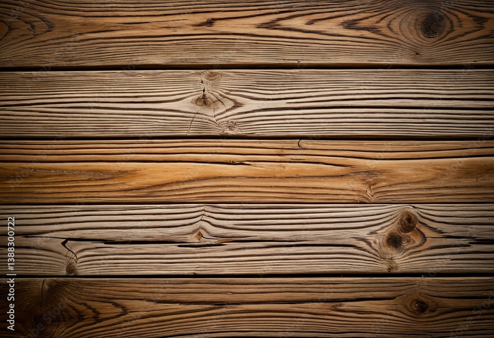 Fototapeta premium A close up of a wooden wall with knots.