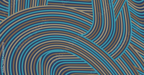 Abstract colored background textured irregular wave striped lines. seamless geometric pattern design for certificates, invitations, textiles, apparel, covers, banners and more.