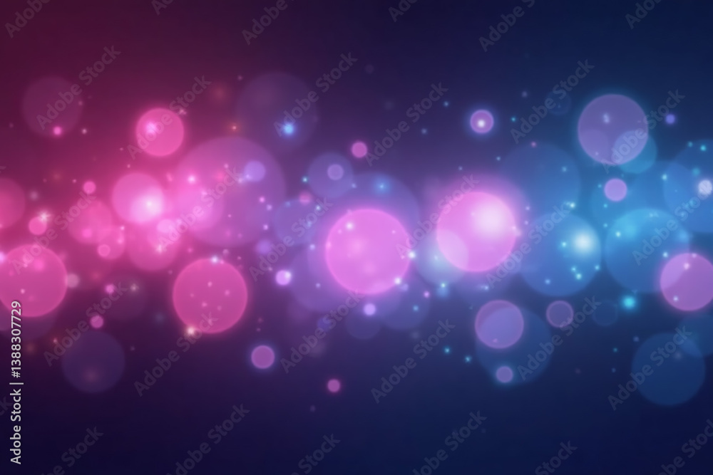 Pink Blue Bokeh Representing Dreamy Aesthetic Pink Blue Bokeh Representing Dreamy Aesthetic