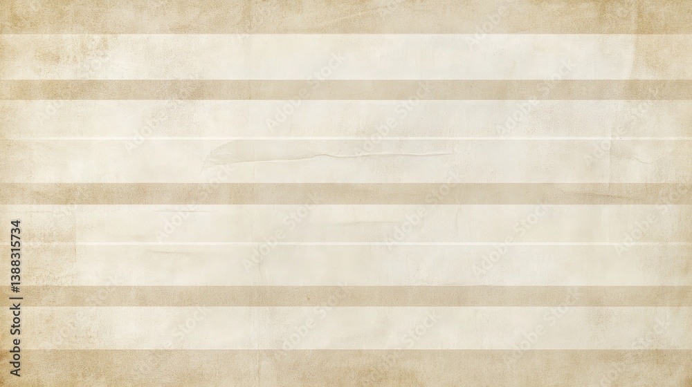 Fototapeta premium Soft Creamy Canvas with Horizontal Stripes Creating an Elegant and Subtle Background Ideal for Art Creations and Minimalist Designs
