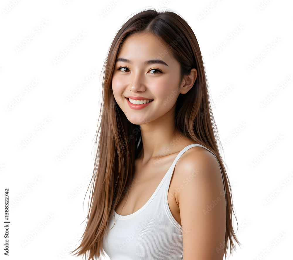 Studio portrait of a beautiful young woman Studio portrait of a beautiful young woman