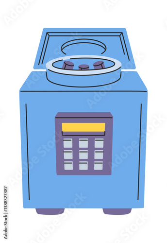 Centrifuge hand-drawn science laboratory equipment