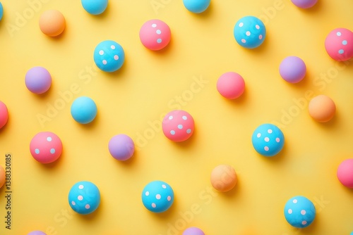 Wallpaper Mural Versatile Image of Large and Small Polka Dots for Fashion Design and Creative Projects Torontodigital.ca