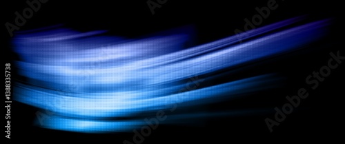 Schilderij op canvas abstract purple and blue wave background with motion blur and and halftone textu