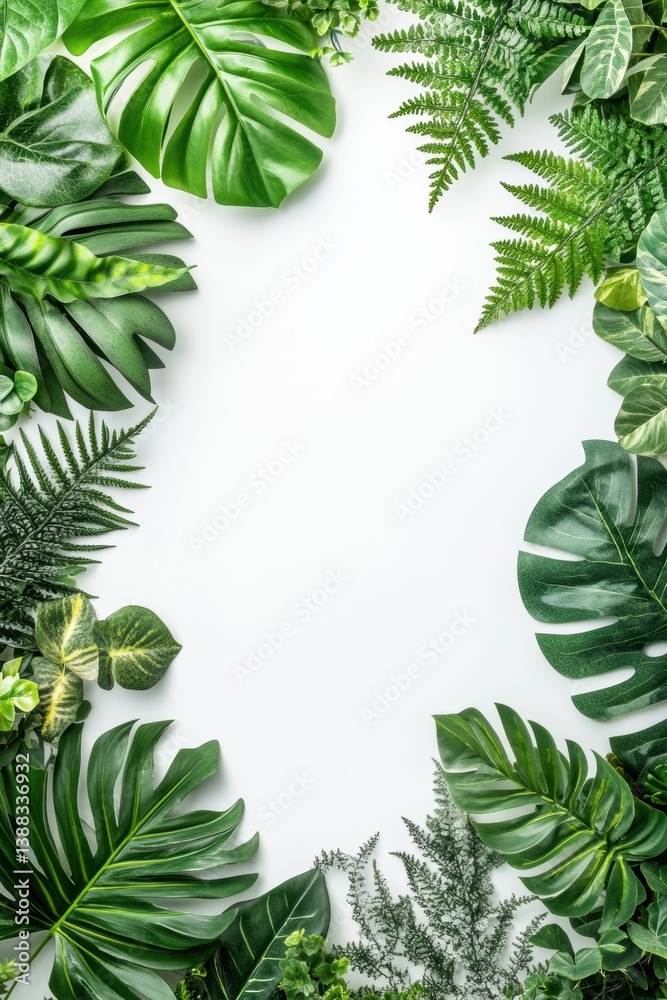 Fototapeta premium Lush fresh green Spring leaf
