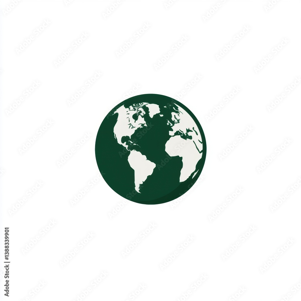 Logo. Earth Day theme Logo. Earth Day theme