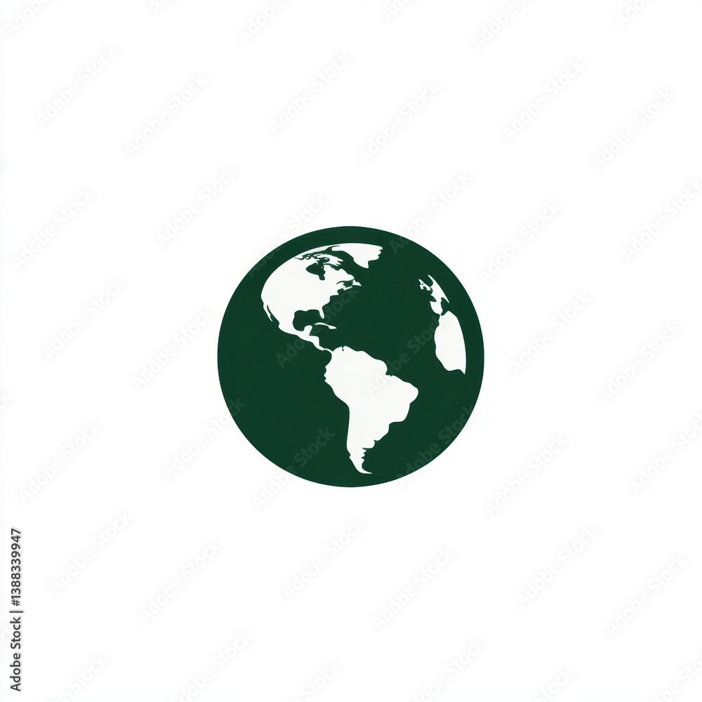 Logo. Earth Day theme Logo. Earth Day theme