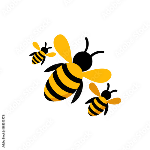 bee and honey