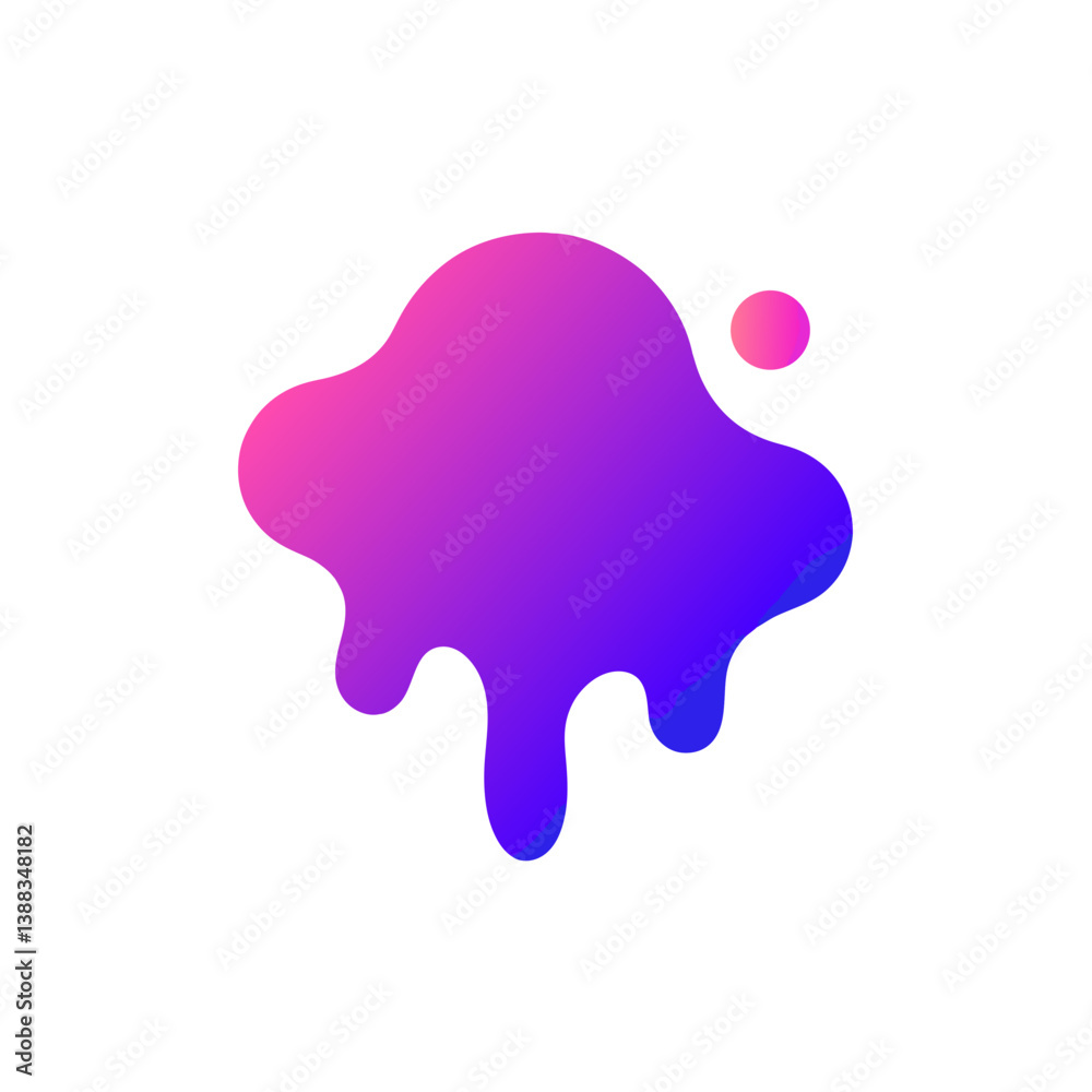 vector illustration of a paint splashes vector illustration of a paint splashes