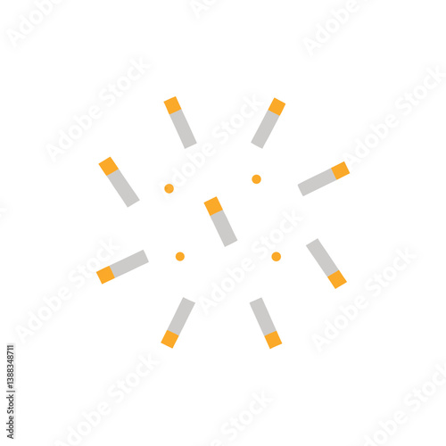 vector illustration of cigarettes