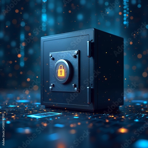 bank safe with combination lock