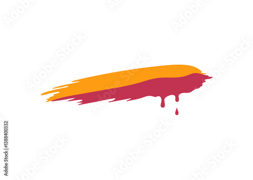 vector illustration of a paint