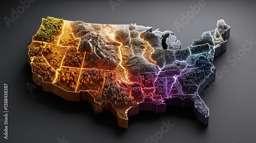 Generic Pastel U.s. View Glowing National Parks Delicious