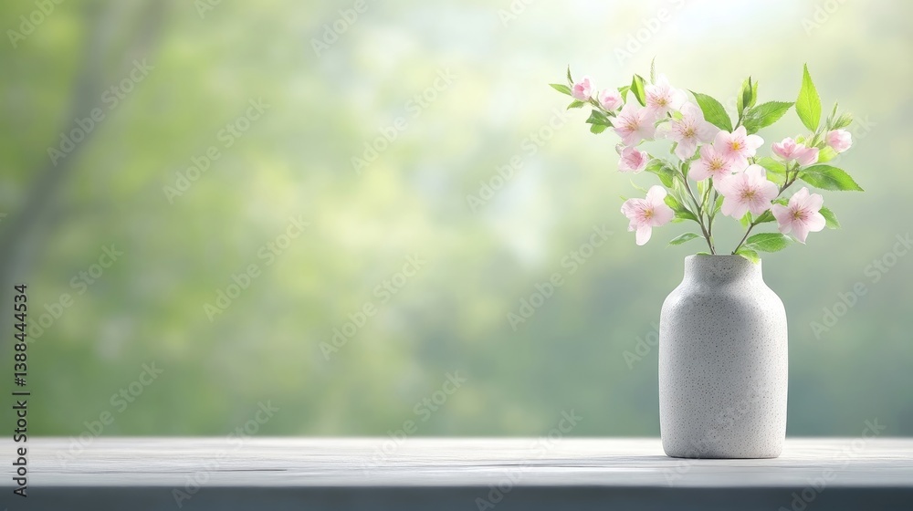 Fototapeta premium Spring flowers in vase
