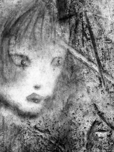 original hand-drawn figure
