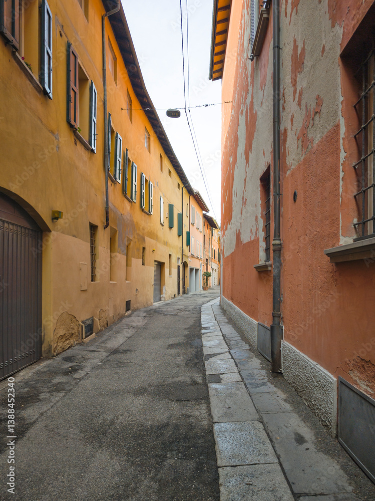 Fototapeta premium Panorama of Bologna city center, Italy
