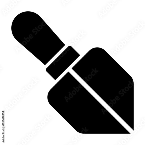 trowel Solid icon