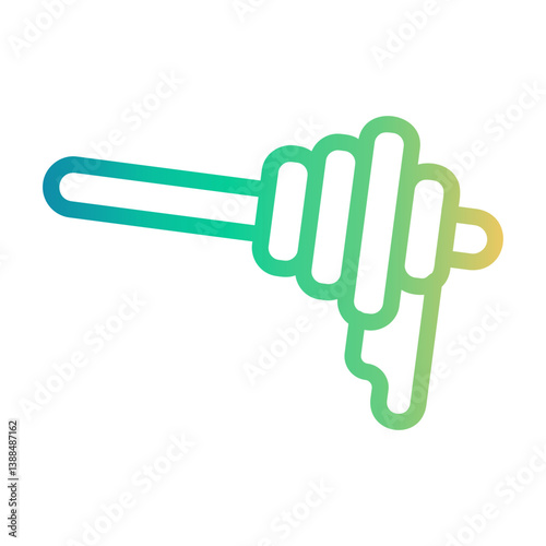 honey Line Gradient Icon