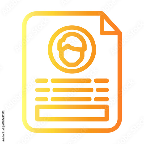 abilities Line Gradient Icon