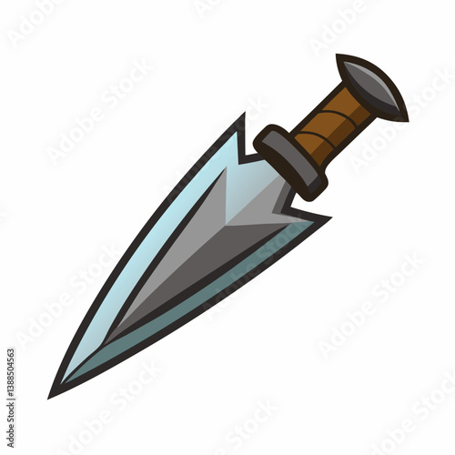 knife on white