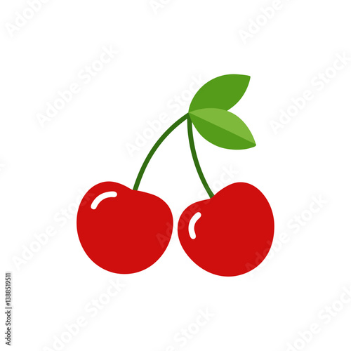 cherry vector illustration