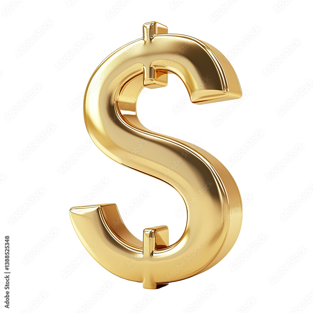 Glossy Gold Euro on transparent background Glossy Gold Euro on transparent background