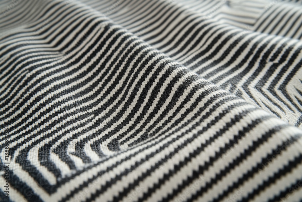 custom made wallpaper toronto digitalElegant pattern of fine parallel lines creating a subtle three-dimensional optical illusion with soft monochrome shades