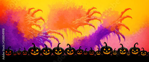 halloween horror pumpkins