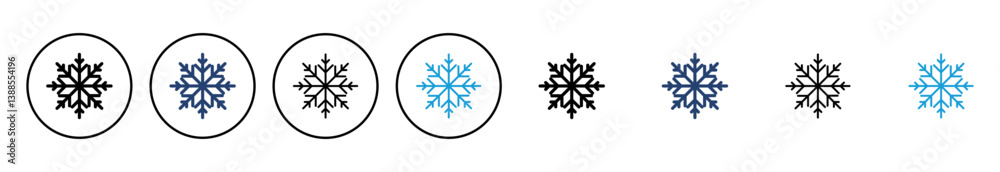 Snow icon vector. snowflake icon vector Snow icon vector. snowflake icon vector