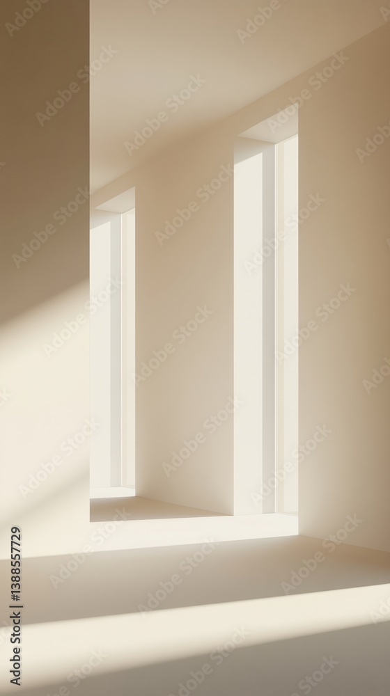 Minimalist interior with soft gradient lighting, evoking calm and modern elegance.
Minimalist interior with soft gradient lighting, evoking calm and modern elegance.