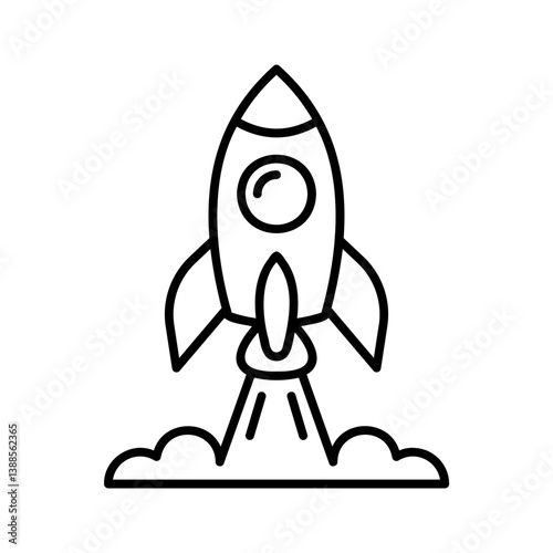 Fototapeta Naklejka Na Ścianę i Meble -  Rocket Ship
