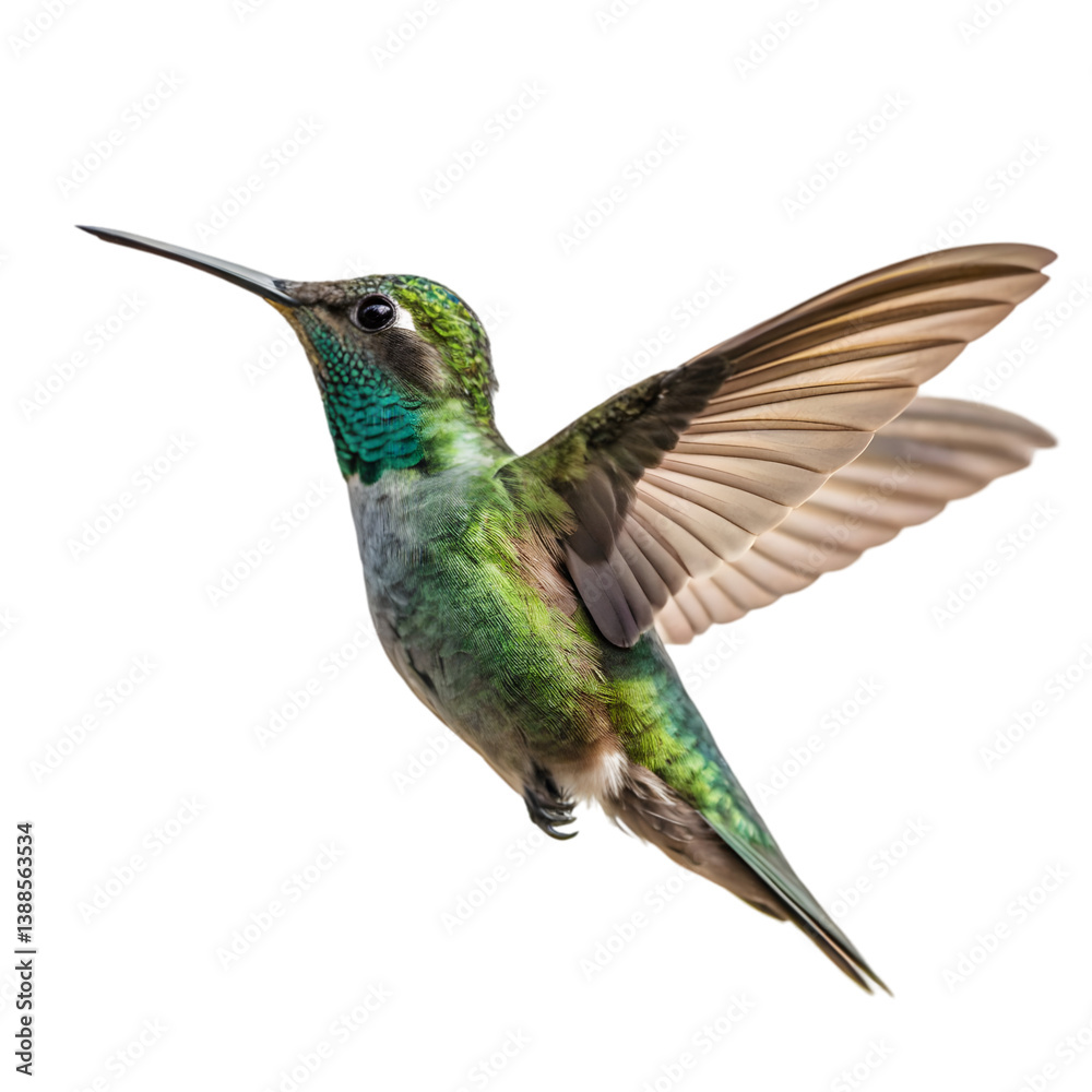 Obraz premium Hummingbird: High-Res Image isolated on transparent background