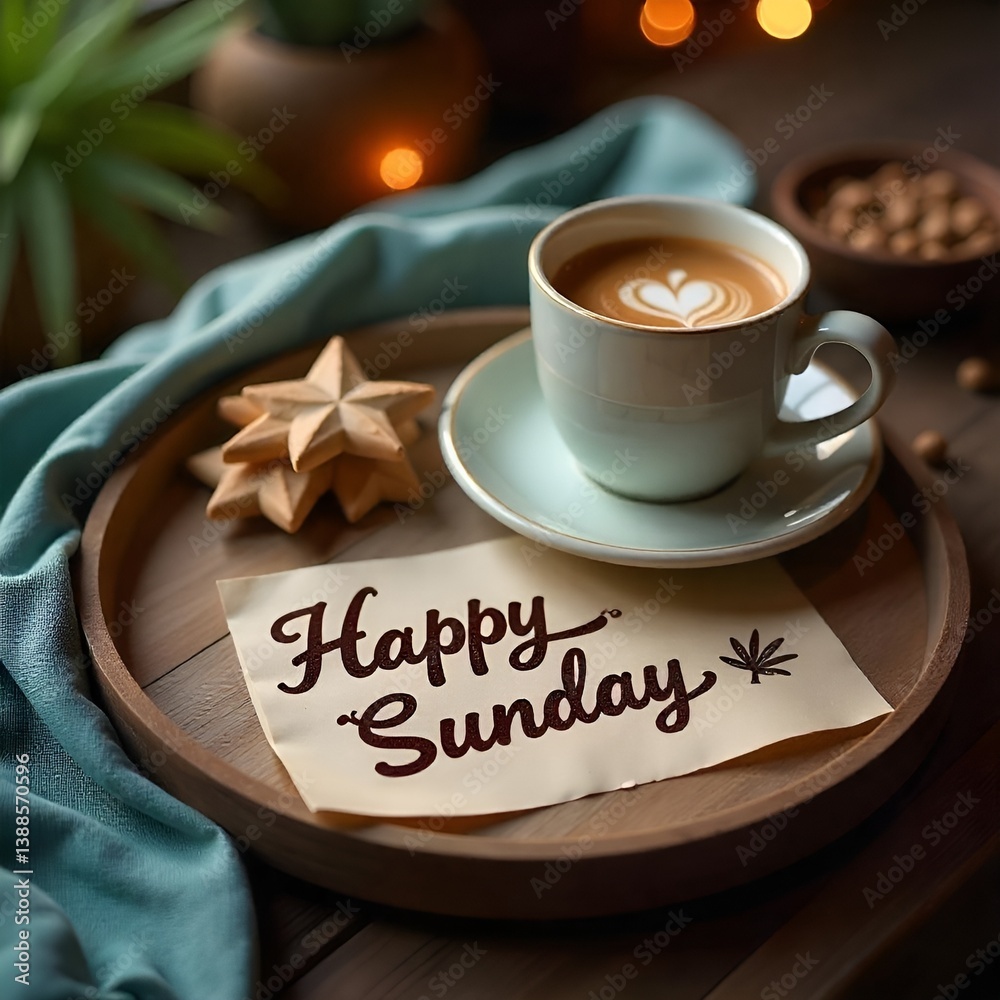 Sunday with cup of coffee Sunday with cup of coffee
