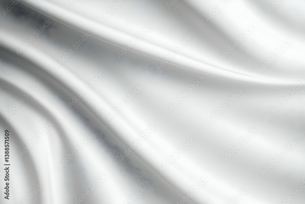 Elegant white fabric texture with flowing patterns, perfect for backgrounds or designs, conveying softness and luxury. Elegant white fabric texture with flowing patterns, perfect for backgrounds or designs, conveying softness and luxury.