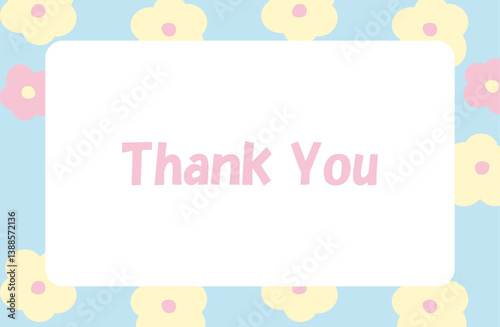 Thankyouカード　花