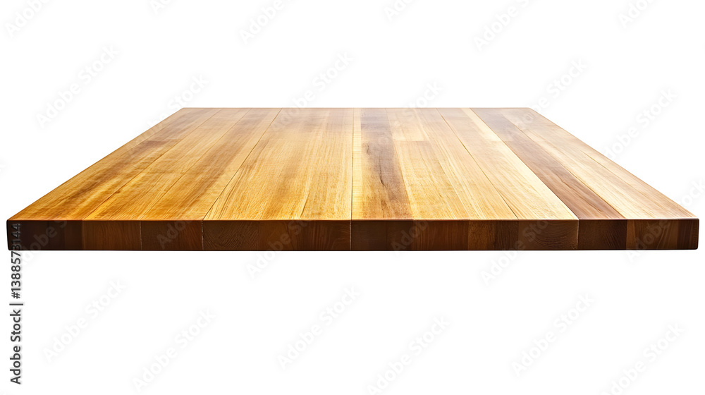 Isolated Brown Wooden Table Abstract Background Detailed Surface Texture