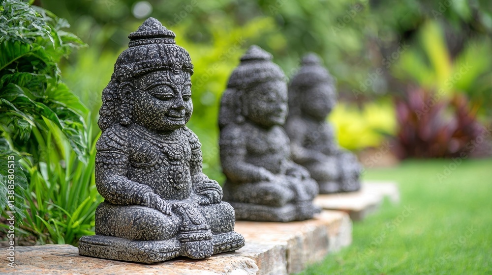 Tranquil Buddha Garden Statues Tranquil Buddha Garden Statues
