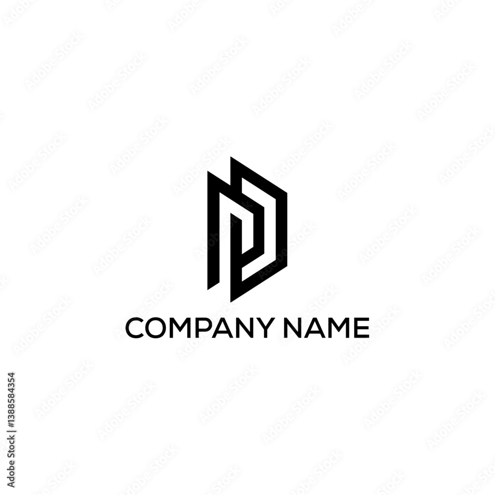 Letter DP PD Logo Design Letter DP PD Logo Design