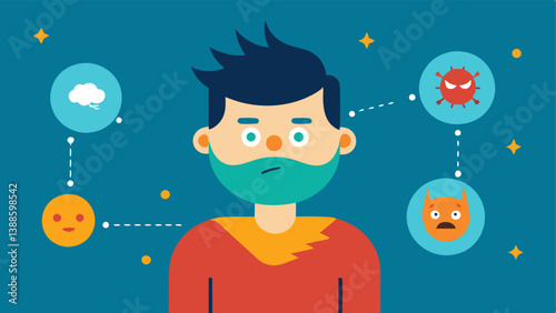 Narrative Journey A comicstyle strip showing a character going from feeling selfconscious about their rough skin to beaming with confidence after exosome treatment enhances their