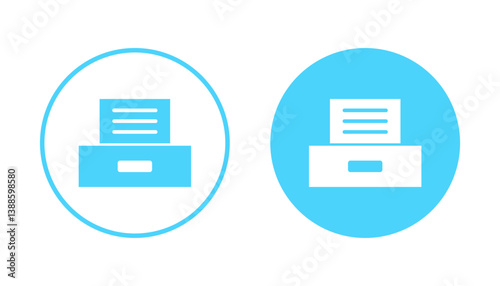 Archive folders icon vector. Document vector icon. Archive storage icon.