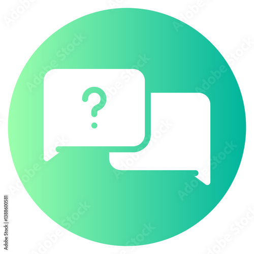 chat gradient icon