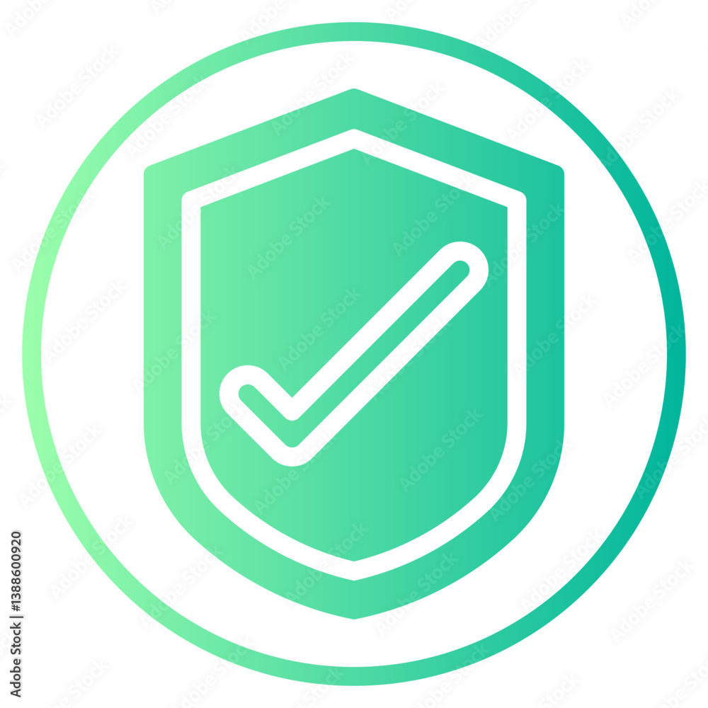 quality assurance gradient icon quality assurance gradient icon