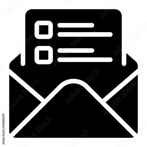 email glyph icon