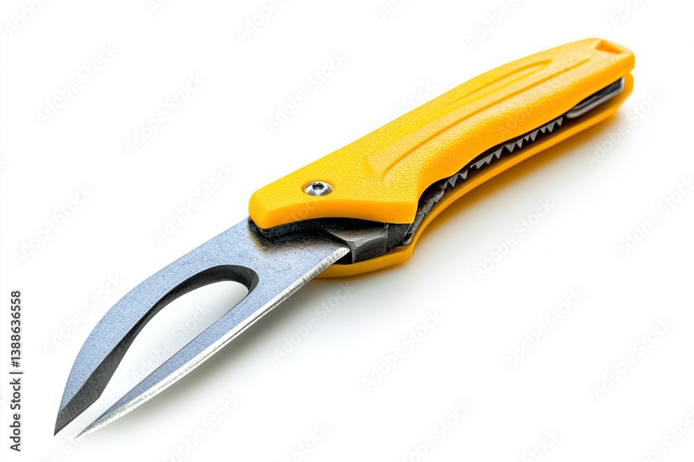 Obraz premium Utility knife isolated on white background